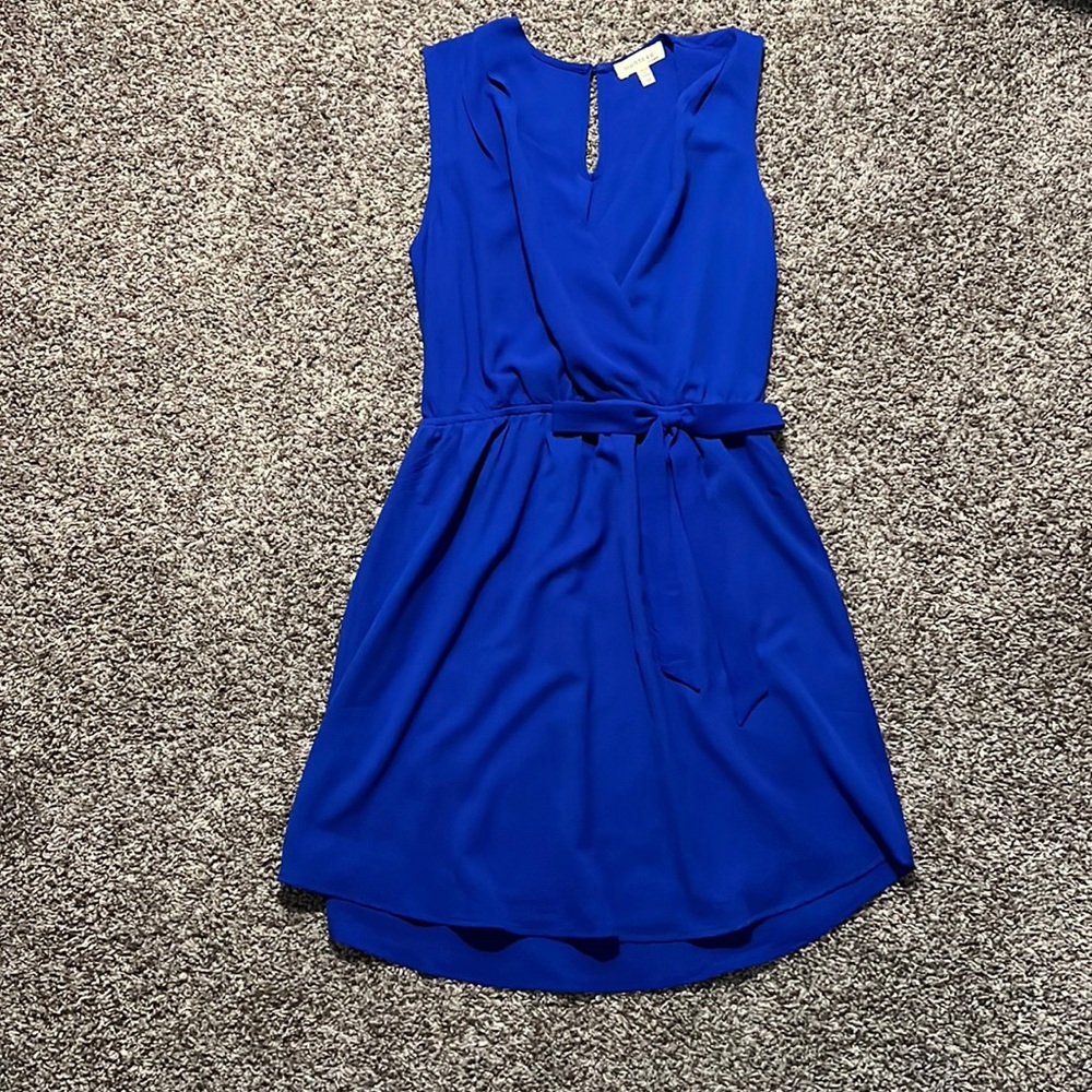 Blue Monteau dress—perfect for work or night out! (size medium)